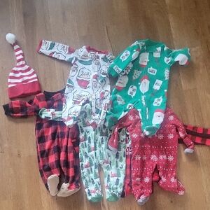 Newborn Christmas Pajamas